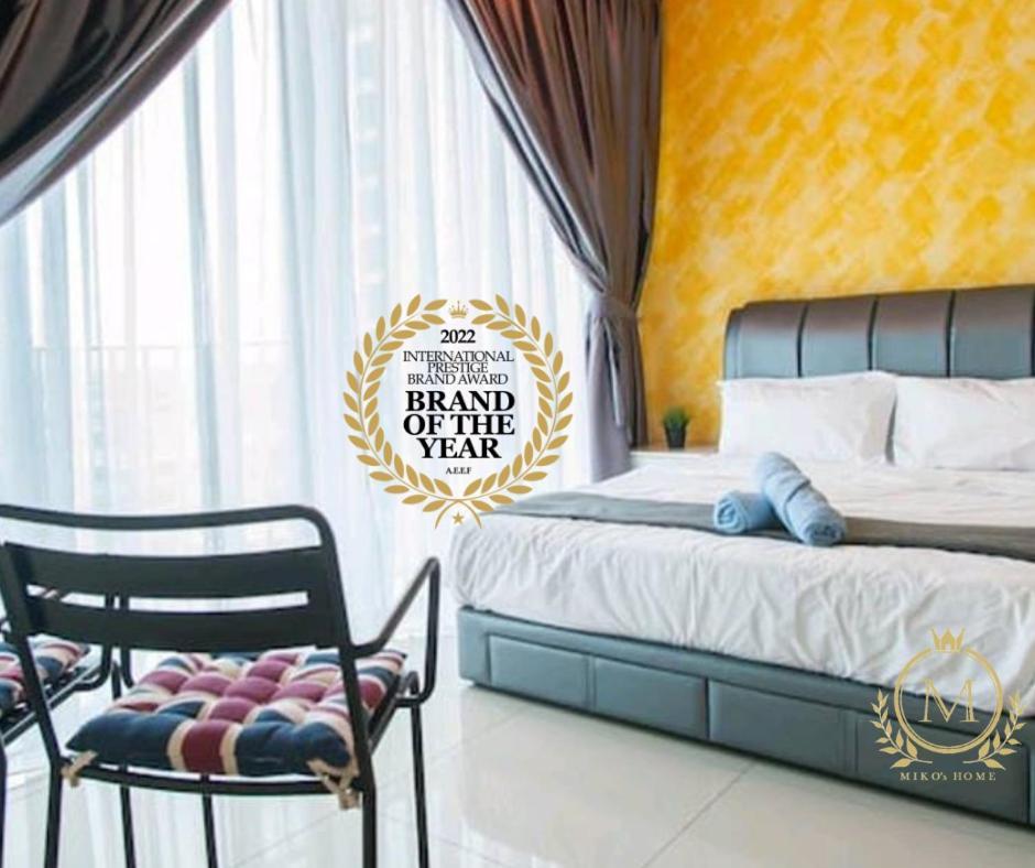Ferienwohnung Miko'S Studio At Trefoil Setia Alam Exterior foto